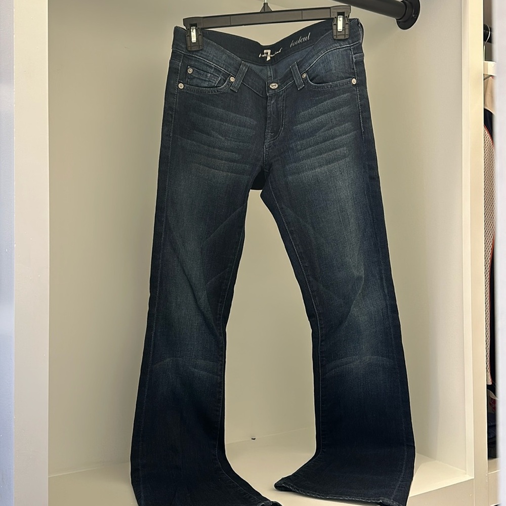 7 for all mankind boot cut jeans